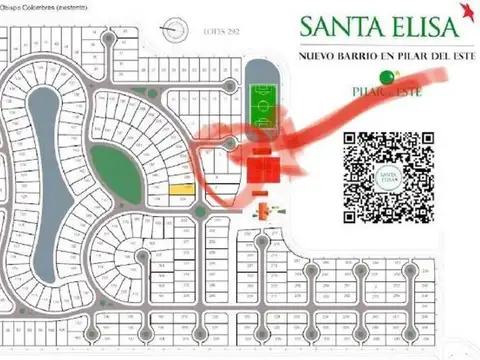 Terreno en Venta en Pilar Del Este - Santa Elisa, USD 55.000