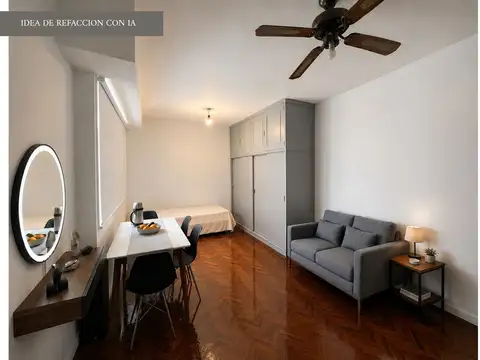 VENTA LUMINOSO MONOAMBIENTE EN CABALLITO