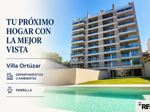 VENTA DEPARTAMENTO 3 AMBIENTES V. ORTUZAR PARRILLA