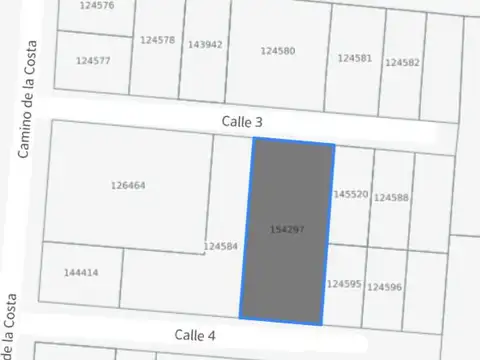 Terreno en Venta 44  mts Fondo