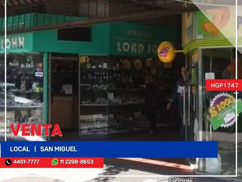 Local - Venta - Argentina, San Miguel - Av. Pres Juan Domingo Perón 1645