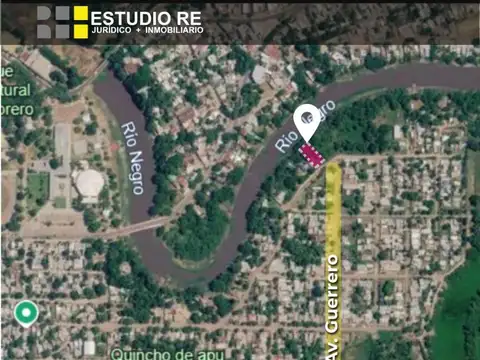 Construcción + Terreno sobre el Río Negro