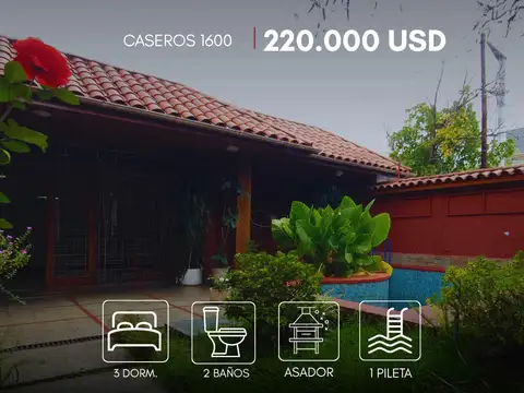 Casa en VENTA en calle Caseros al 1600, Salta Capital