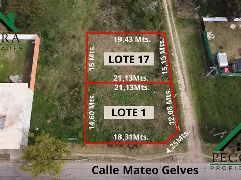 Terreno en Venta en Belen de Escobar, USD 31.000
