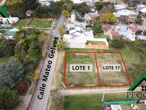 Terreno - Calle Mateo Gelves y Cuyo lote 1- con escritura - Belen de Escobar
