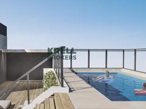 Departamento 4 ambientes con 2 baños