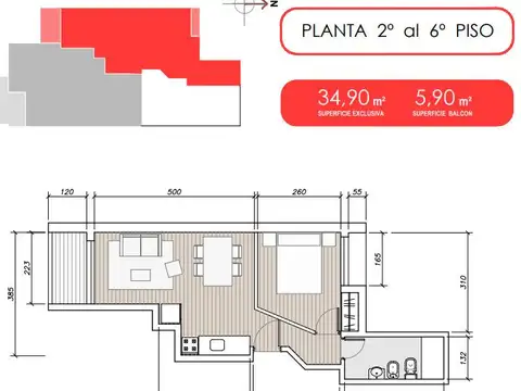 Departamento en Venta en Centro, Rosario