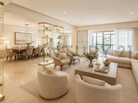 VENTA DEPARTAMENTO 5 AMBEINTES CON DOS DEPENDENCIAS Y 2 COCHERAS BELGRANO PISO 25