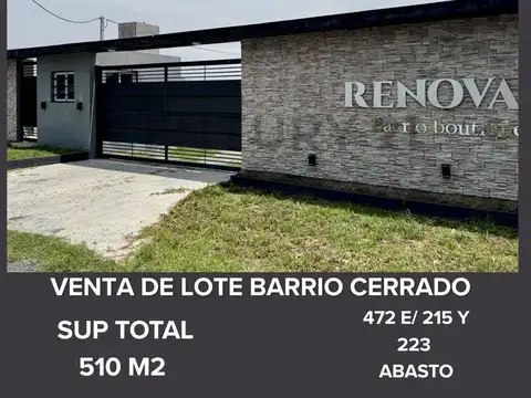 lote en venta con financiación