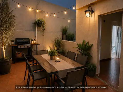 Venta PH 2 ambientes 94 m2 con amplio entre piso terraza en Lanús