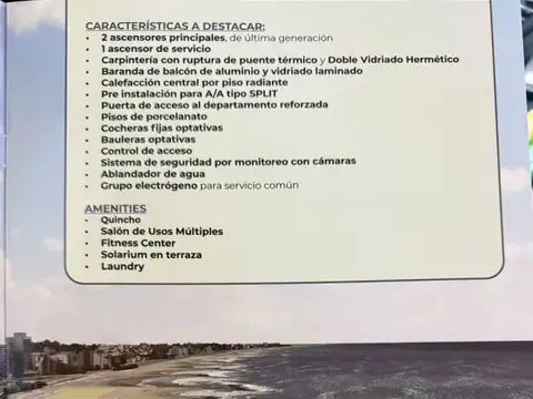 Departamento en Venta de 1 dormitorio