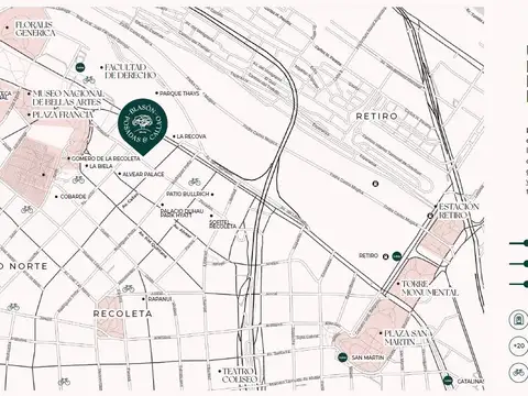 Departamento en Venta en Recoleta, USD 921.684