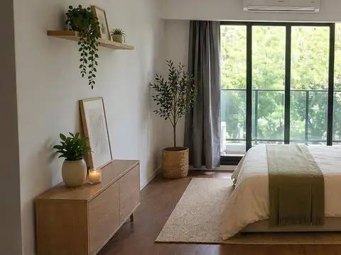 Alquiler de monoambiente a estrenar en Las Cañitas
