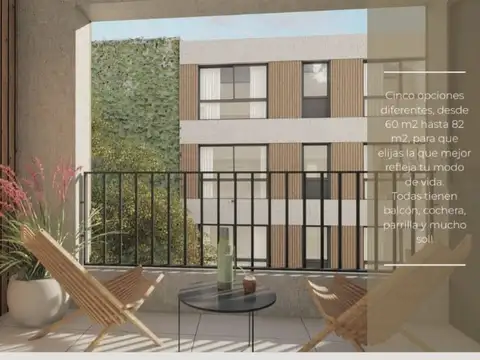 VENTA DEPTO ESTRENAR 3 AMB Y COCHERA SAN ISIDRO