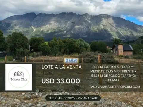 SE VENDE HERMOSO LOTE