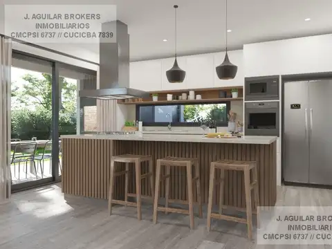 Casa 4 ambientes con 2 baños