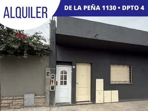 Dpto tipo casa interno en primer piso de 2 AMB con patio