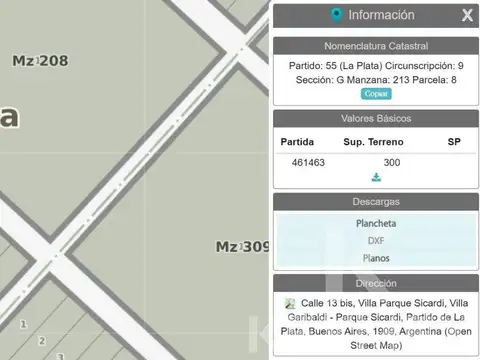 Terreno en Venta en La Plata, USD 16.000