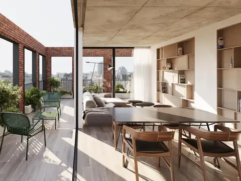 Departamento Monoambiente con 1 baño