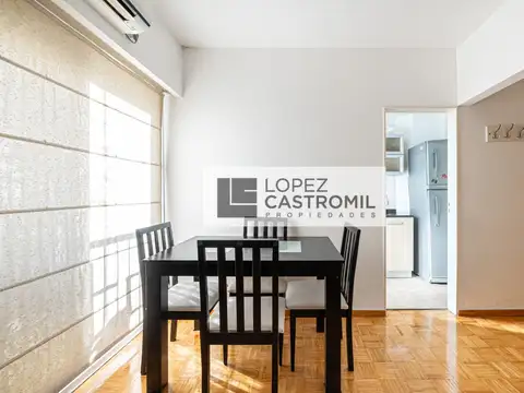 Departamento 2 ambientes con 1 baño