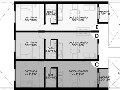 Departamento en Venta al Este