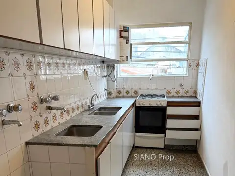 Departamento 2 ambientes con 1 baño