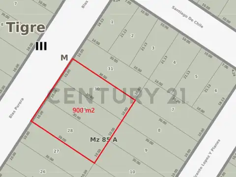 Venta Lote terreno en General Pacheco Tigre