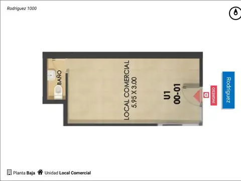 Local en Venta en Nuestra Señora De Lourdes, USD 52.900