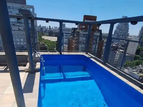 ALQUILER – DPTO 2 AMBIENTES AMOBLADO CON PILETA EN PALERMO