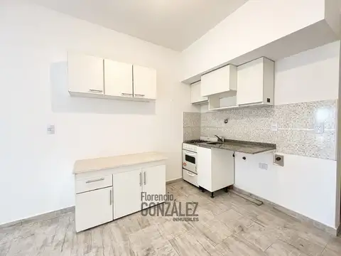Departamento 2 ambientes con 1 baño