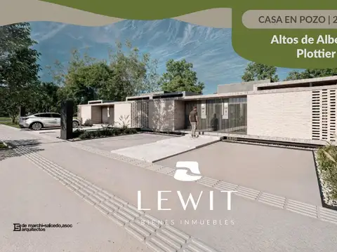 VENTA 2 CASAS EN PH | EN POZO | 90 m² CADA UNA | 2 DORM | ALTOS DE ALBERDI | PLOTTIER