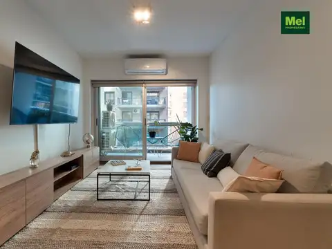 Departamento 2 ambientes con 2 baños