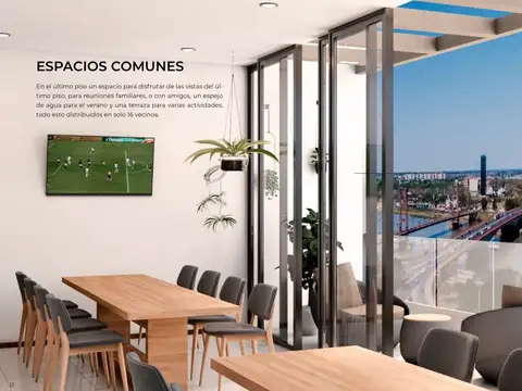 Departamento en Venta de 1 dormitorio