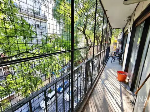 PAQUETE TODO INCLUIDO Piso con Cochera y Balcón Al Frente en Excelente Ubicación de Belgrano