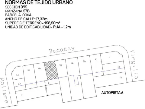 Terreno en Villa Luro