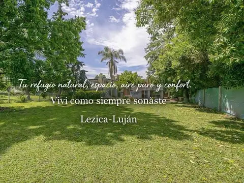 CASA 4 AMBIENTES VENTA LUJAN LEZICA PILETA PARQUE