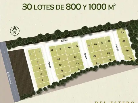 Terreno en Venta de 800,0 m2