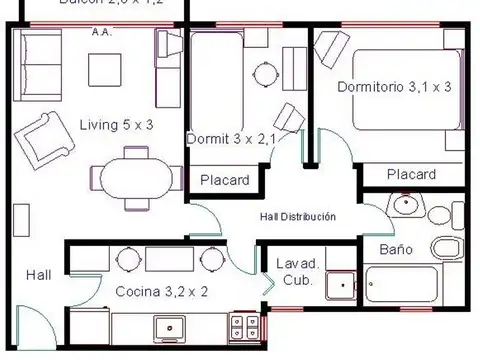 José Hernández 2400, Piso 7