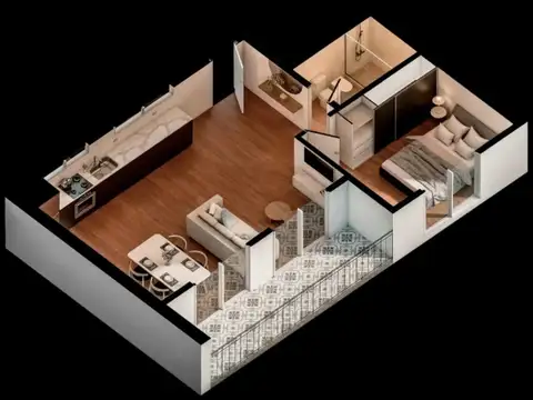 Departamento en Venta de 1 dormitorio
