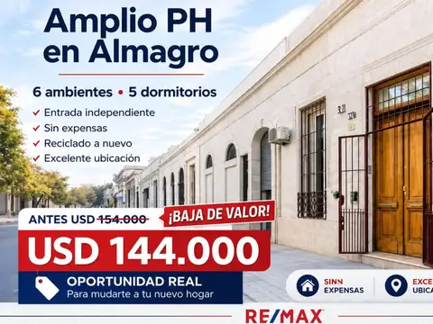 PH en Venta en Almagro, Capital Federal