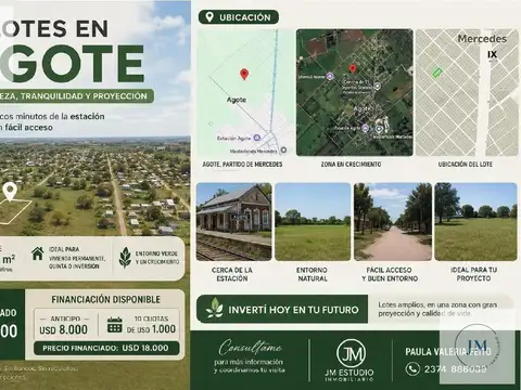 LOTES EN AGOTE