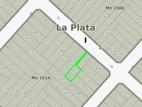 Terreno en venta en La Plata