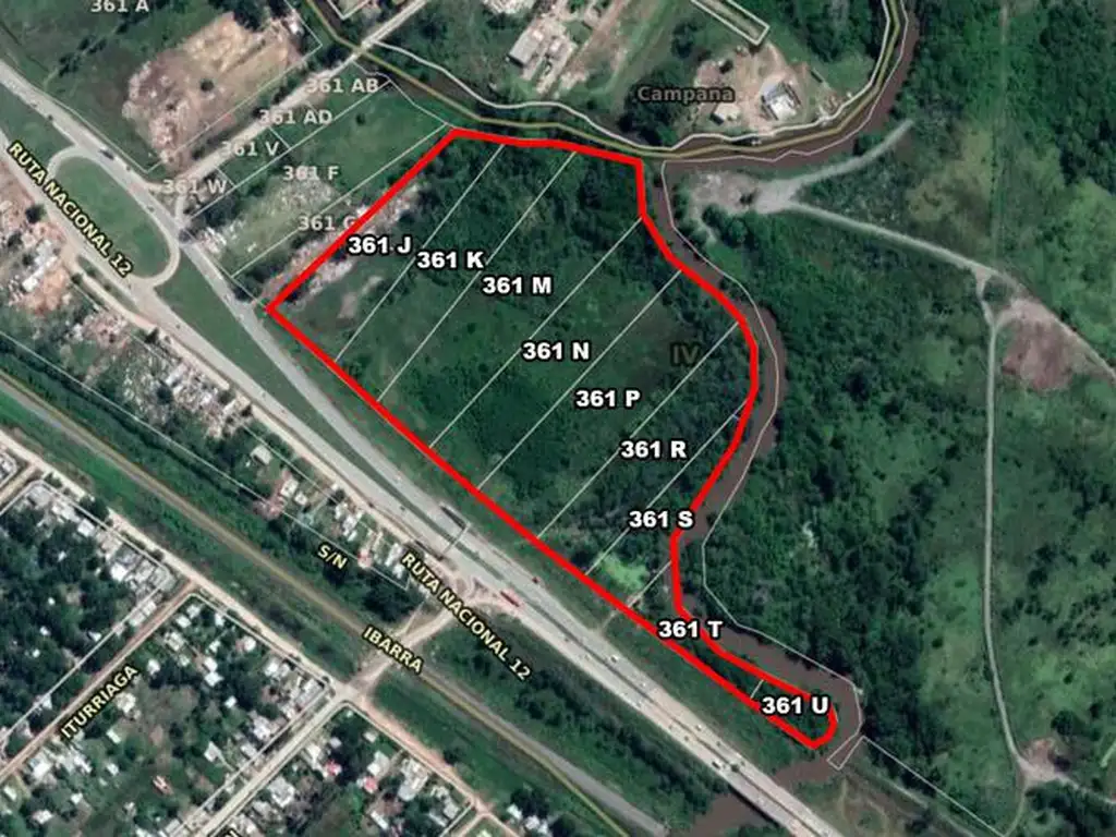 Autovia 6 y Arroyo Pesqueria