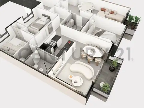 Venta 3 amb pozo en Villa Bosch