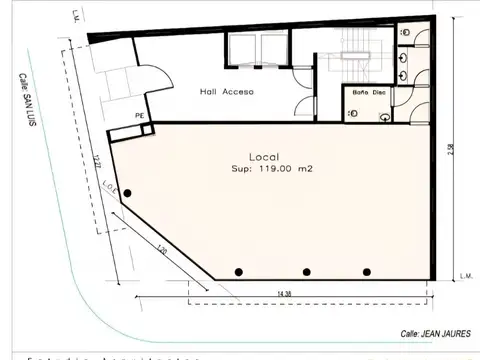 ABASTO LOCAL A ESTRENAR EN ALQUILER EN ESQUINA