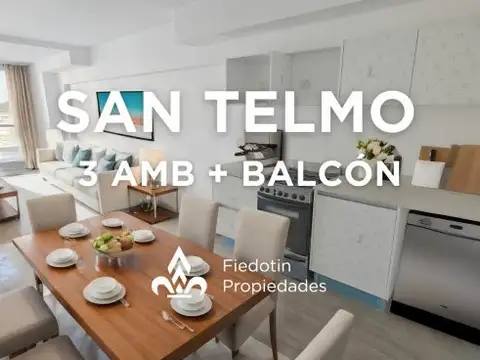 Departamento en Venta 3 ambientes en San Telmo apto crédito, Capital Federal, Buenos Aires