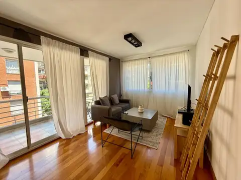 Departamento 3 ambientes amoblado y equipado