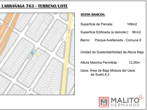 Damaso Larrañaga 700