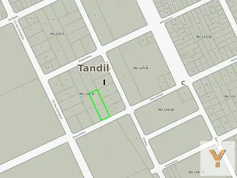 Terreno en Venta de 1299,0 m2