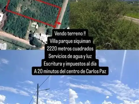 Los Sauces SN entre Sierras Grandes y La Cascada